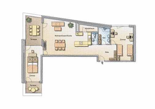 Private Living Penthouse-Loft Kufstein